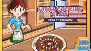 Pizza de Chocolate | Juegos de cocina con Sara