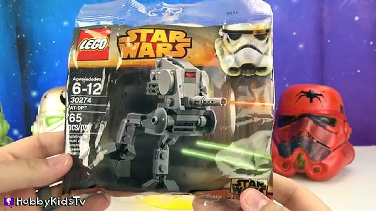 Star Wars Force Awakens Giant Play-Doh Lego Head by HobbyKidsTV