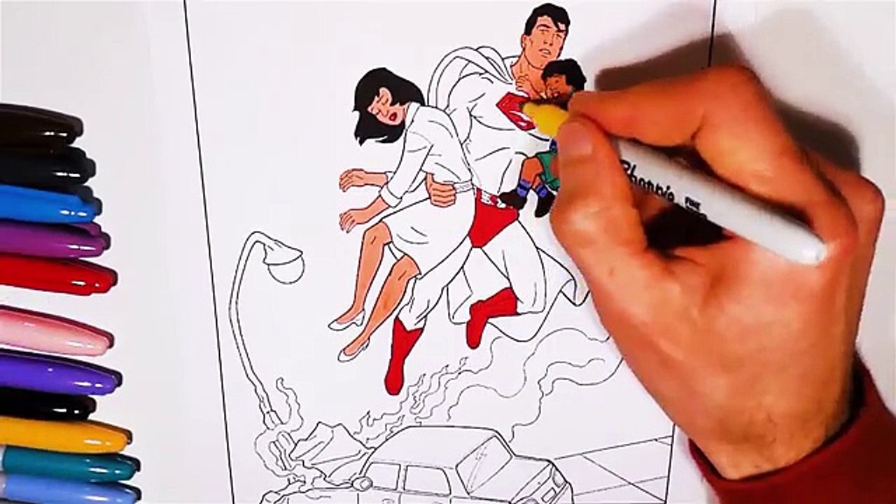 Superman Coloring Pages for Kids Part 13 , Superman Coloring Pages Fun , Coloring Pages Kids Tv