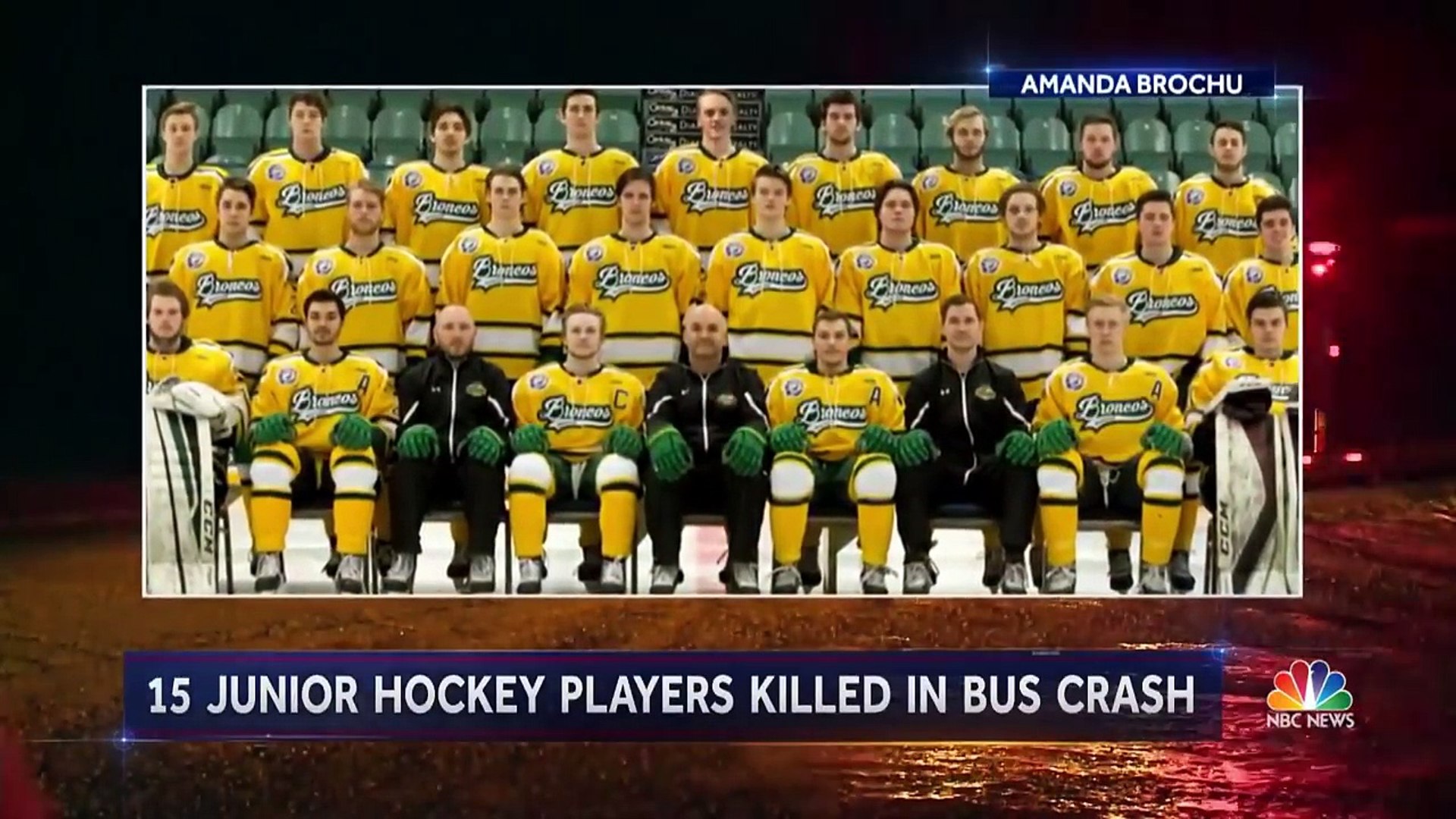 At Least 15 Dead After Canadian Junior Hockey Team’s Bus And Truck Collide | NBC Nightly News