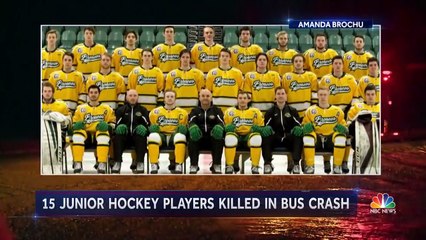 At Least 15 Dead After Canadian Junior Hockey Team’s Bus And Truck Collide | NBC Nightly News