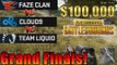 $100k Grand Finals! - Faze vs Cloud9 vs Team Liquid |  PUBG Tournament