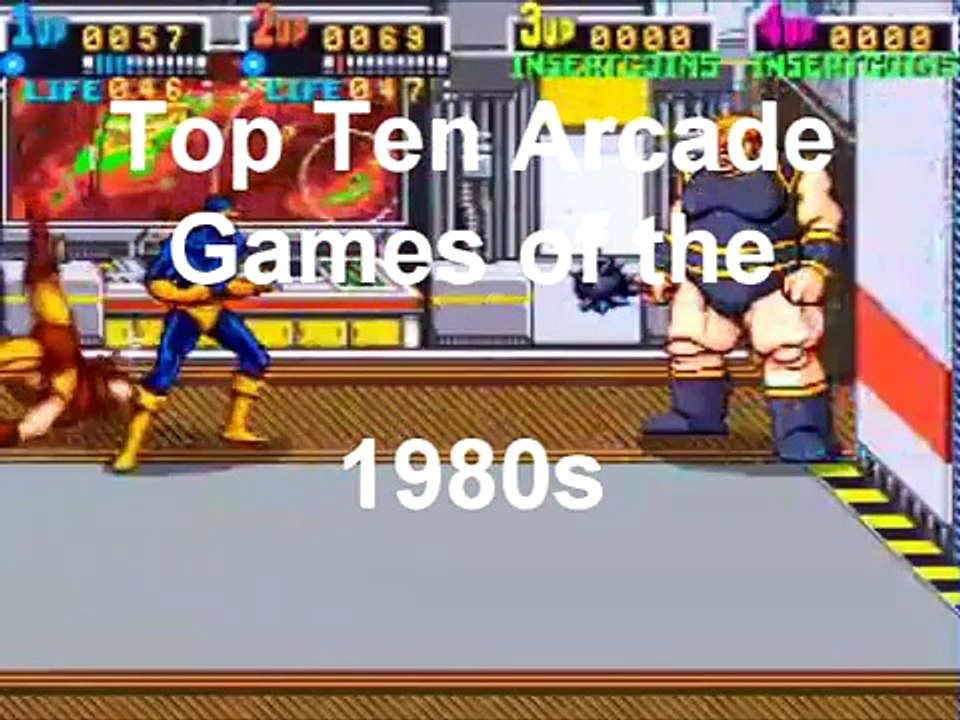 Top Ten Arcade Games of the 1980s