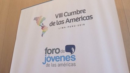 Jóvenes debaten soluciones contra la corrupción para Cumbre de las Américas