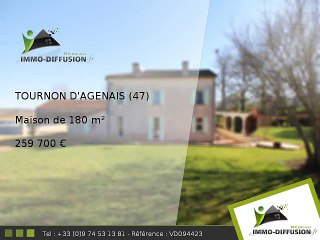 Maison A vendre Tournon d'agenais 180m2