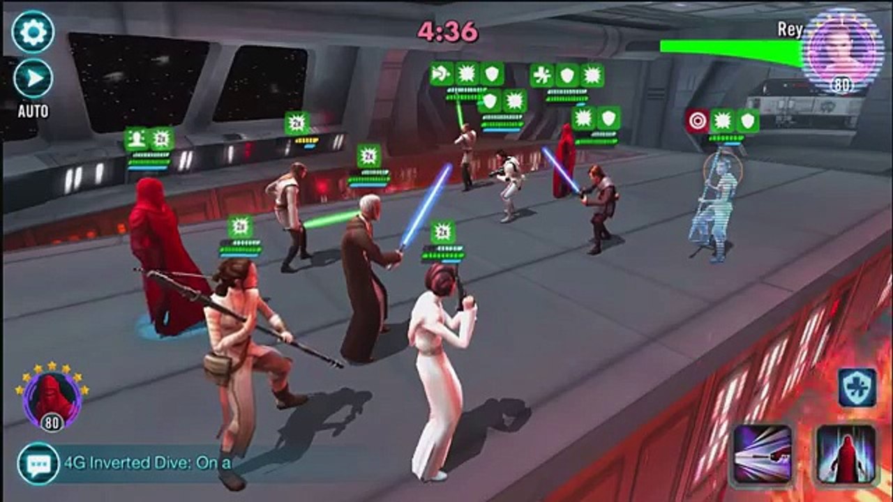 Star Wars: Galaxy Of Heroes - Mod Optimization For Rey Royal Guard Meta Shift Gameplay New Raid
