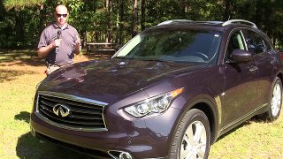 new Infiniti QX70, brief overview