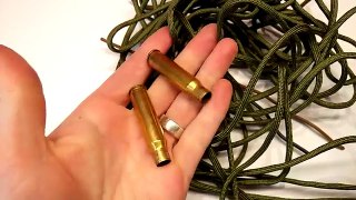 DIY Bullet Bracelet | Paracord Survival Bracelet With Bullet Casings