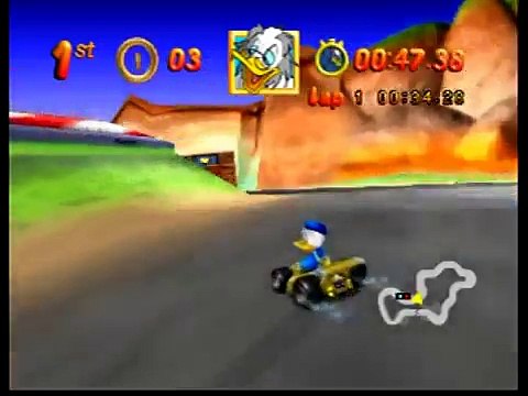 Mickeys Speedway USA (Nintendo 64) Playthrough - Donald Duck - Part 2