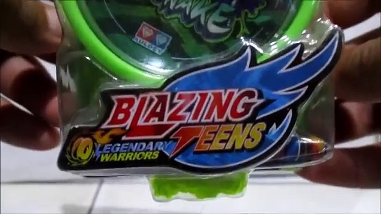 Unboxing Yoyo Blazing Teens The Legendary Warrior - Jade Snake Lv2