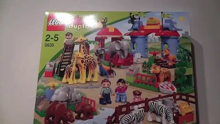 unboxing LEGO DUPLO 5635 DUŻE ZOO W MIEŚCIE rozpakowanie