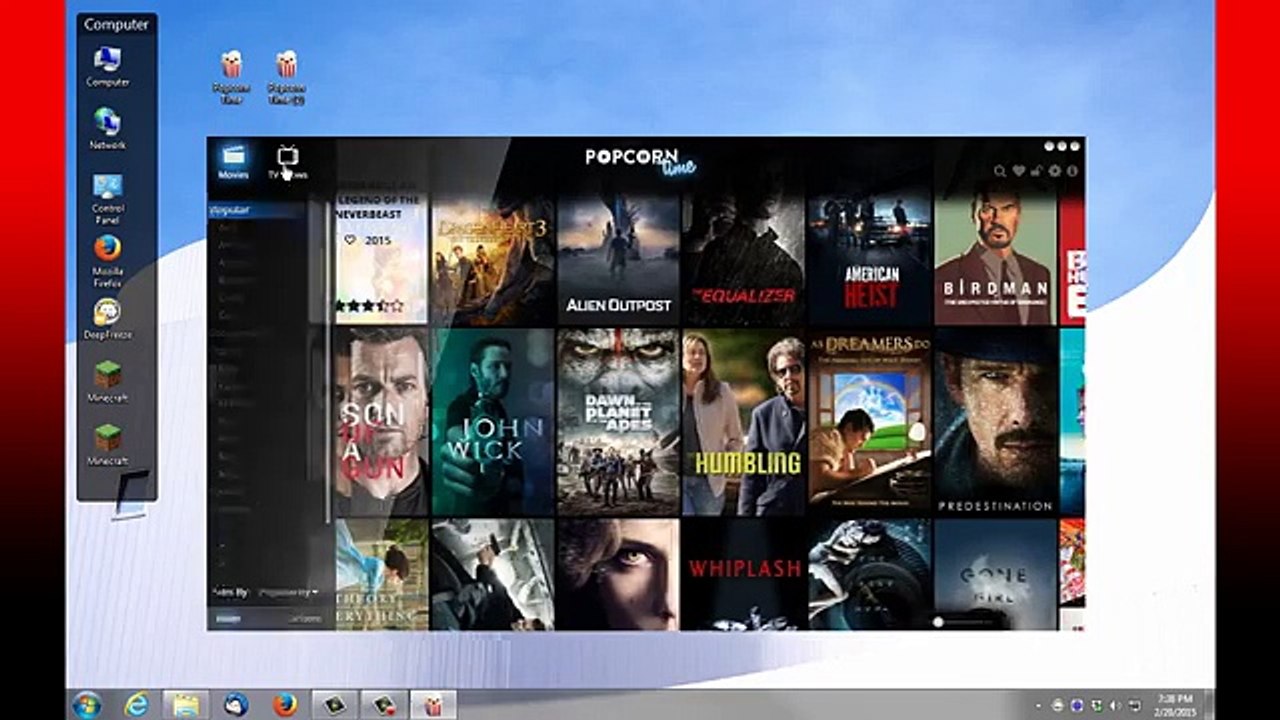 How to fix Popcorn Time Movie data issue