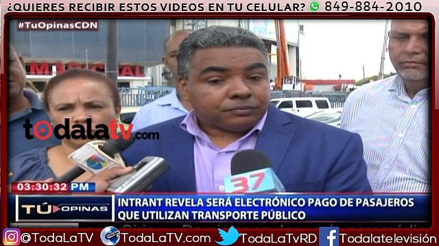Sistema de pago electrónico transporte público es un hecho-CDN-VIDEO