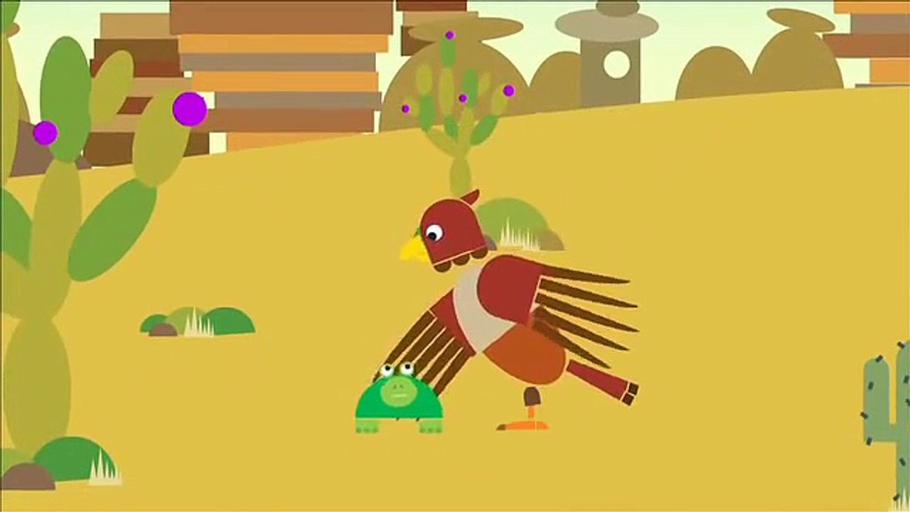 The Flying Tortoise - Fables by SHAPES - Aesops Fables