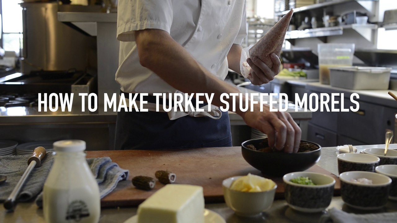 How to Cook Turkey-Stuffed Morel Mushrooms