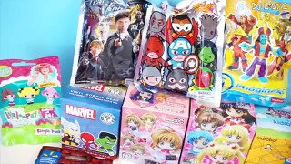 Surprise Blind Bag Marathon 18 - Part2 - Shopkins, Hello Kitty, Sailor Moon, Kidrobot and Marvel