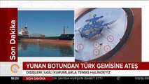 Yunan Sahil Güvenlik botu Türk gemisine ateş açtı.(Bence Almanlarin oyunu yine y