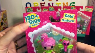 Lalaloopsy Mini Dolls Seasons Collection :Sunburst,Seashore, Autumn Spice & Snowstorm Toy Review