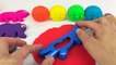 Learn Colors Play Doh Anpanman with Animals Molds Hello Kitty Surprise Toys Fun for Kids Rhymes
