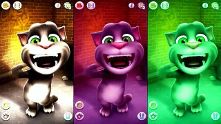 Talking Tom Cat Colors Reion Compilation Funny Montage HD