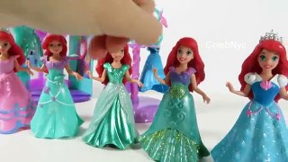 NEW Disney MAGICLIP Ariel Fashion Collection Little Kingdom Wardrobe with 3 dresses