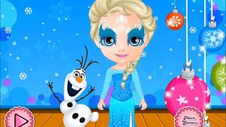 Baby Barbie Game Movies & Frozen Face Painting Video Play | Kids Games Online Face Painting Art
