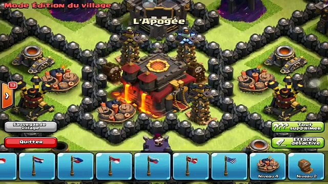 Meilleur Village HDV 8-Rush et GDC | Clash of Clans Speed Building