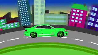 Green Sports Car and Car Wash | Zielone Auto Sportowe i Auto Myjnia Samochodowa