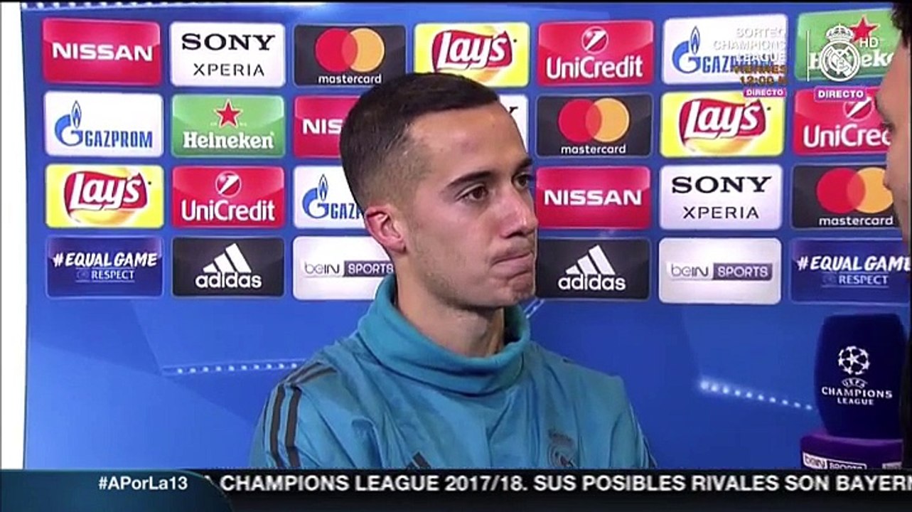 Lucas Vázquez: "Benatia llega y me arrolla; no hay dudas de que es penalti"