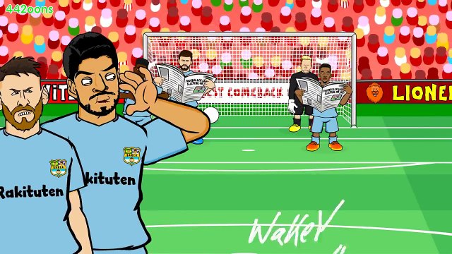 ROMA 3-0 BARCELONA! The Song! (Champions League Parody Goals Highlights 2018)