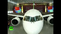 China presenta su primer avión de pasajeros