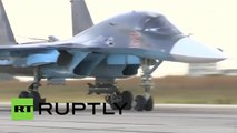 Estos son los aviones que Rusia despliega para bombardear al Estado Islámico