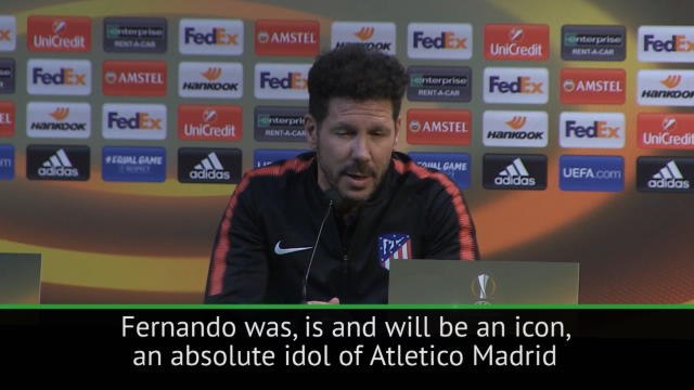 Torres will remain an icon of Atletico even if no Europa League title - Simeone