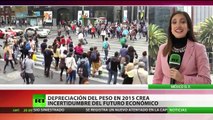 La depreciación del peso pone en tela de juicio el futuro económico de México