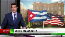 Sedes en marcha: Cuba reabre su embajada en Estados Unidos