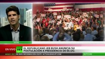 Jeb Bush ha presentado oficialmente su candidatura la presidencia de EE.UU.