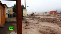 El 'tsunami' de Atacama: lluvias inesperadas inundan el desierto más seco de Chile