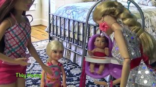 Ngôi Nhà Mơ Ước Của Búp Bê Barbie (Tập 10) Chelsea Và Em Bé Bị Đụng Xe Và Té (Thùy Hương)