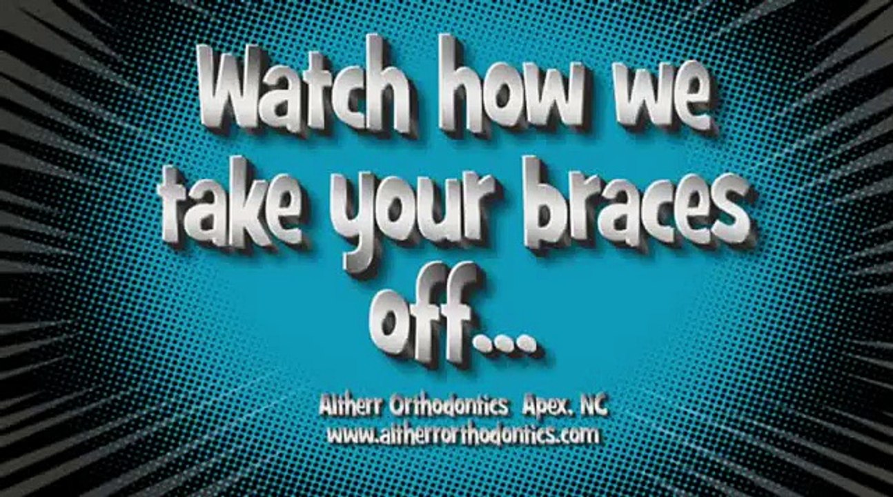 Watch how we take your braces off!