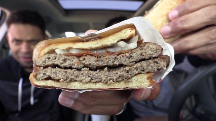 Eating Burger King SOURDOUGH KING™ @hodgetwins