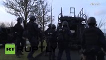 Intenso asalto policial a la tipografía tomada por terroristas en Dammartin-en-Goële, Francia