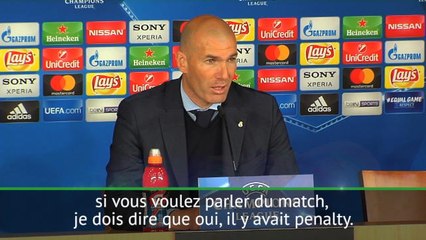 Quarts - Zidane : "Sur l'ensemble des deux matches, nous méritons la qualification"