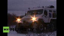 Rusia prueba los nuevos Trekol SUV y GAZ-3344 en las condiciones naturales más adversas