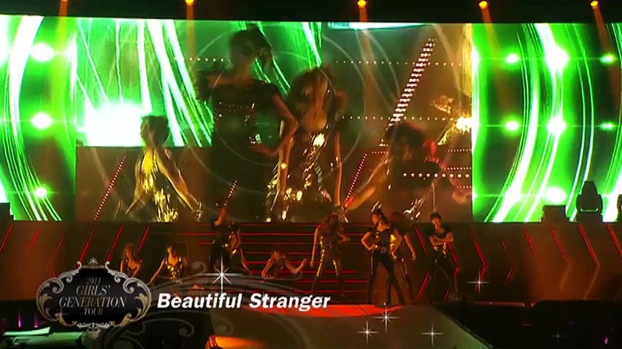 SNSD - Beautiful Stranger [2011 Girls' Generation Tour]