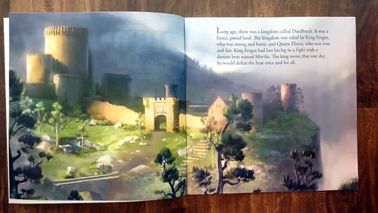 Disney Pixar BRAVE Read Along Aloud Story Book with Real Charer Voices and Sound Effects