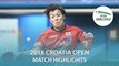 2018 Croatia Open Highlights I Kenji Matsudaira vs Filip Radovic (Qual)