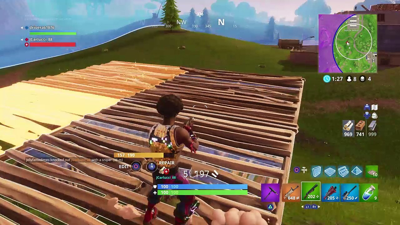 Shotgun game on point