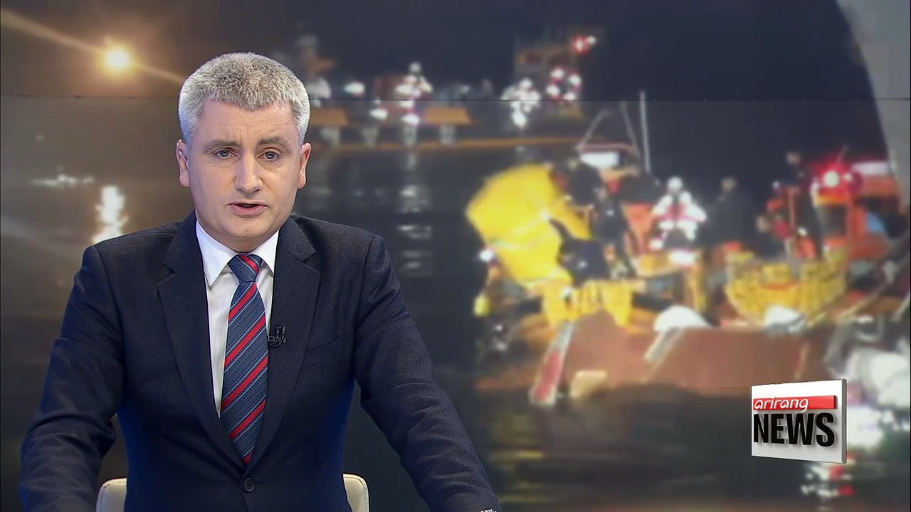 1 dead, 5 missing after fishing boat slams into foreign cargo vessel in Korean waters