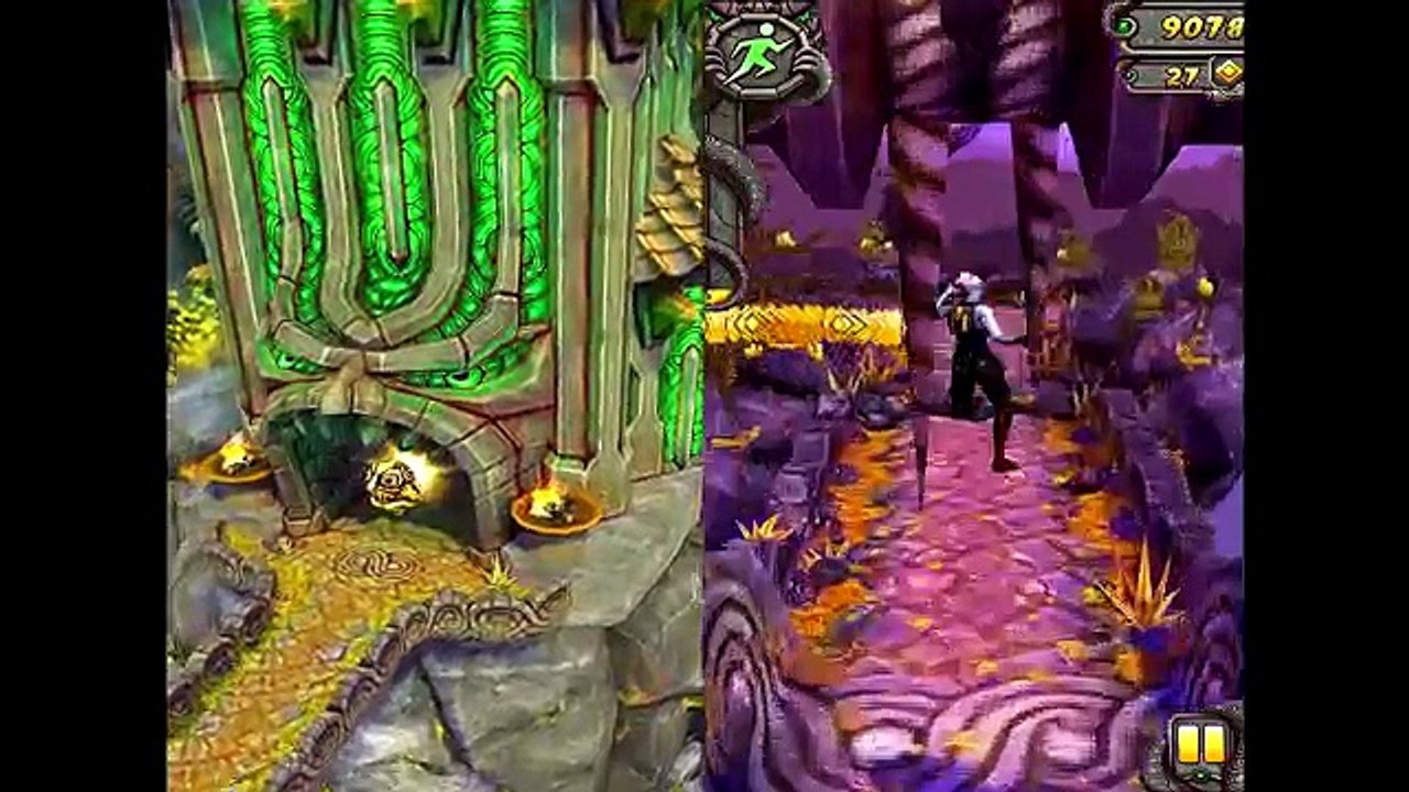 Temple Run 2 Sky Summit VS Spooky Summit Android iPad iOS Gameplay HD #1