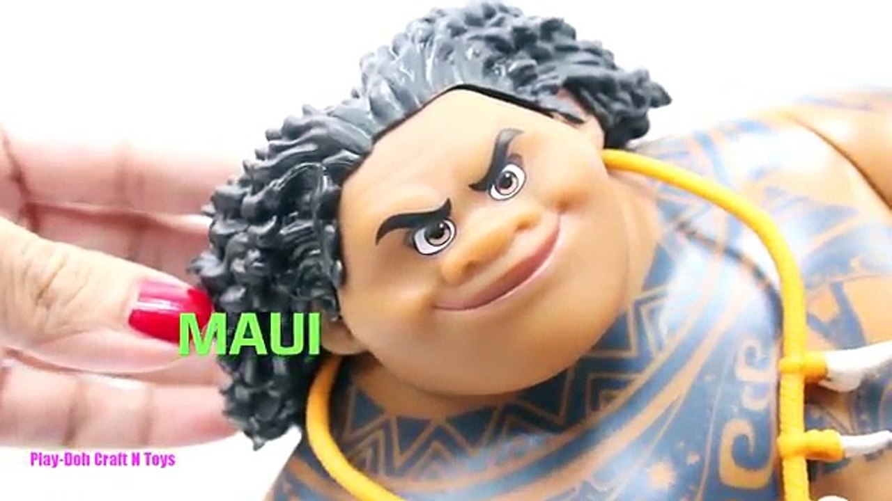 Play Doh Moana Maui Elsa Anna Hans Kristoff Miraculous Ladybug Cat Noir Mal Ben Beachwear (3)